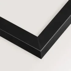 Black frame finish