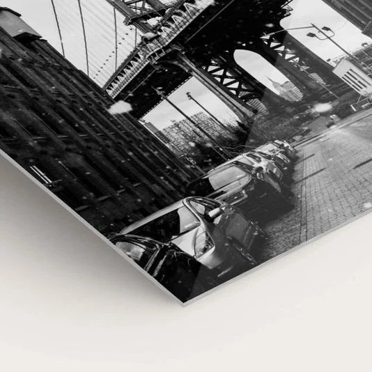 Metal Prints material and edge detail